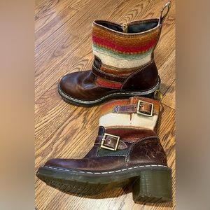Insanely Rare Pendleton x Doc Martens Biker Boot